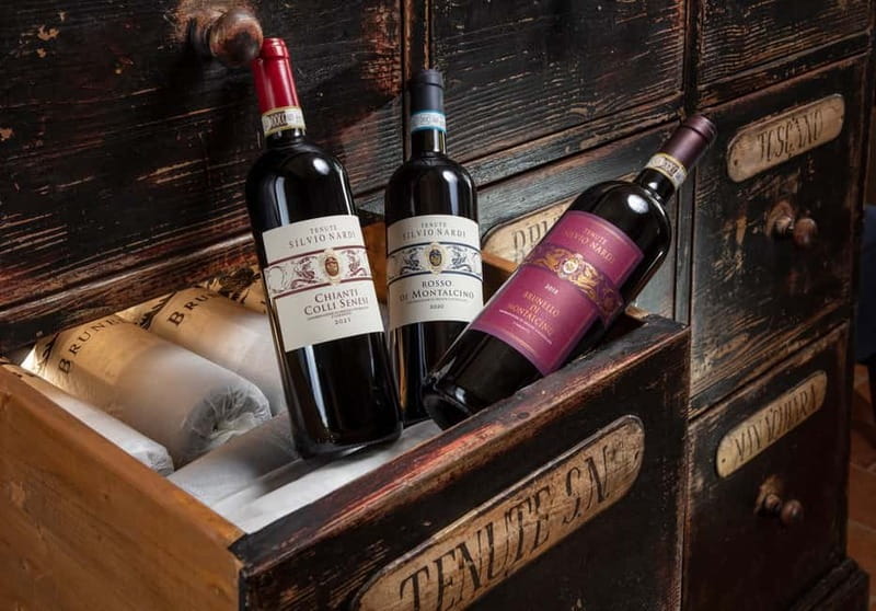 Welcome to Casale del Bosco - Tasting Four Wines and Two Brunello Vintages