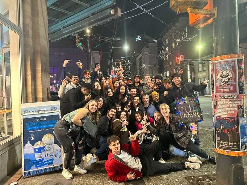 West Coast Party Crawl - Route A - Practical Details and Group Dynamics