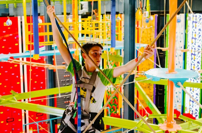 West Michigan Adventure Park with Ropes Climbing and Zip Lines - Accessibility and Physical Requirements