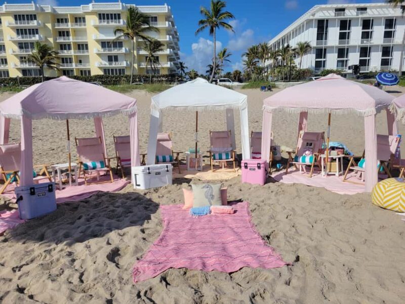 West Palm Beach: Beach Day with a Personal Cabana - The Bright Spots of the West Palm Beach Cabana Experience