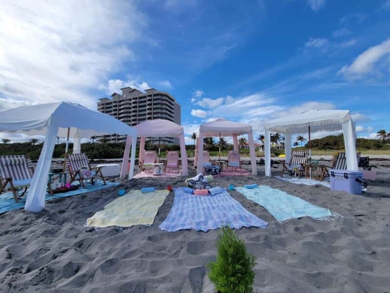 West Palm Beach: Beach Day with a Personal Cabana - Accessibility and Group Sizes