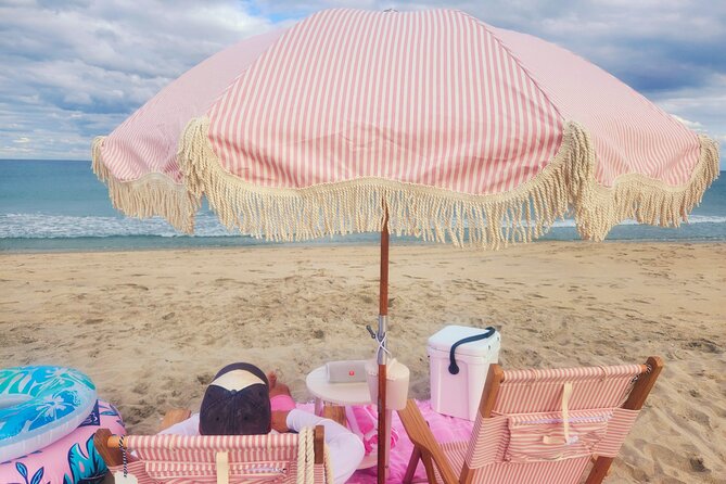 West Palm Beach Day: Umbrella, Chairs, Yeti, JBL Speaker, Towels+ - Key Points