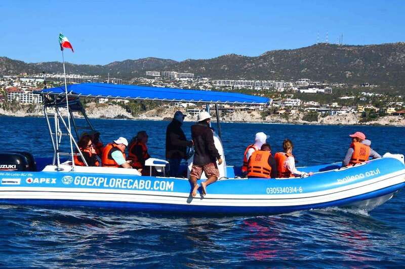 Whale Watch Cabo: Zodiac Whale Adventure - FREE Photos - Using a Hydrophone to Hear Humpback Songs
