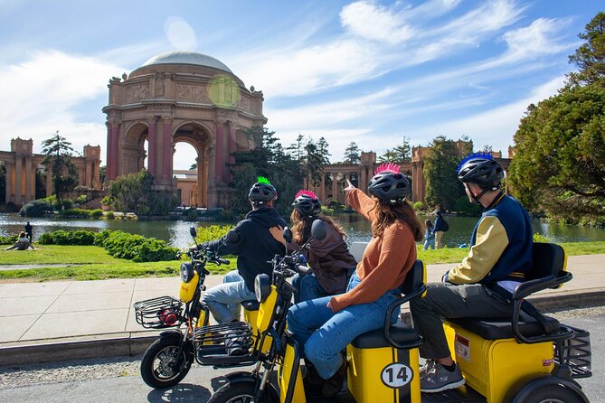 Wharf to Golden Gate Bridge - GoRide Electric Scooter Rentals - The Route from Fisherman’s Wharf to the Golden Gate Bridge