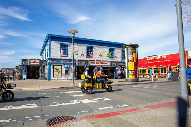 Wharf to Golden Gate Bridge - GoRide Electric Scooter Rentals - Storytelling and Audio Guides on the Scooters
