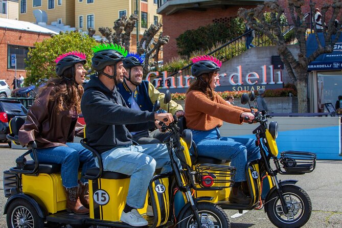 Wharf to Golden Gate Bridge - GoRide Electric Scooter Rentals - Physical and Accessibility Considerations