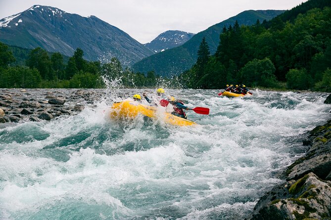 White Water Rafting in Valldøla - The Mid-River Lunch Break with Local Delicacies