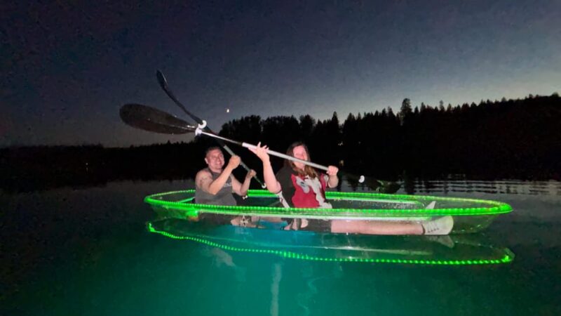 Whitefish, Montana: Illuminated Sunset Guided Kayak Tour - Discover Montana’s Only Guided Illuminated Glass Kayak Tour in Whitefish