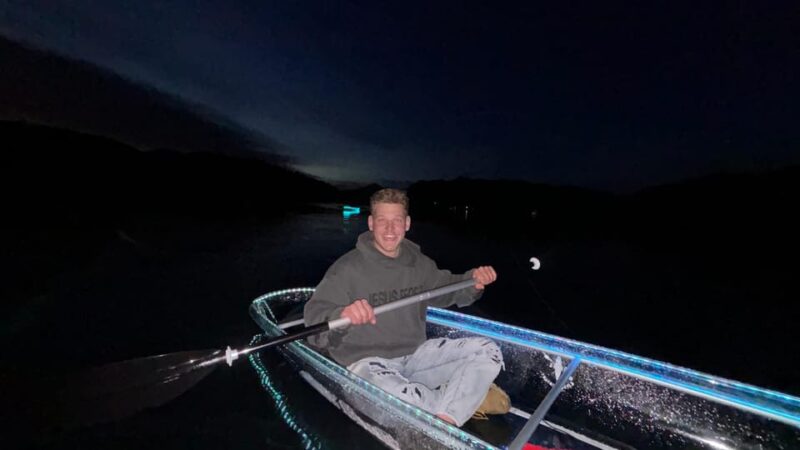 Whitefish, Montana: Illuminated Sunset Guided Kayak Tour - Montana’s Only Guided LED Illuminated Glass Kayak Experience