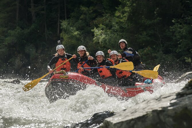 Whitewater Action Rafting Experience in Engadin - Safety and Guide Expertise