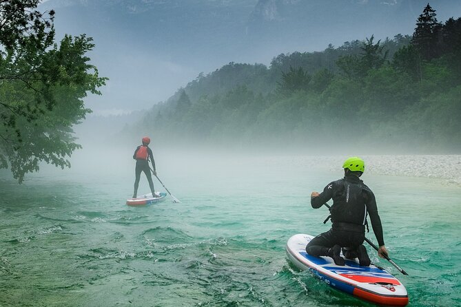 Whitewater Paddle Boarding on Soca River - The Stunning Scenery of the Soca River Valley