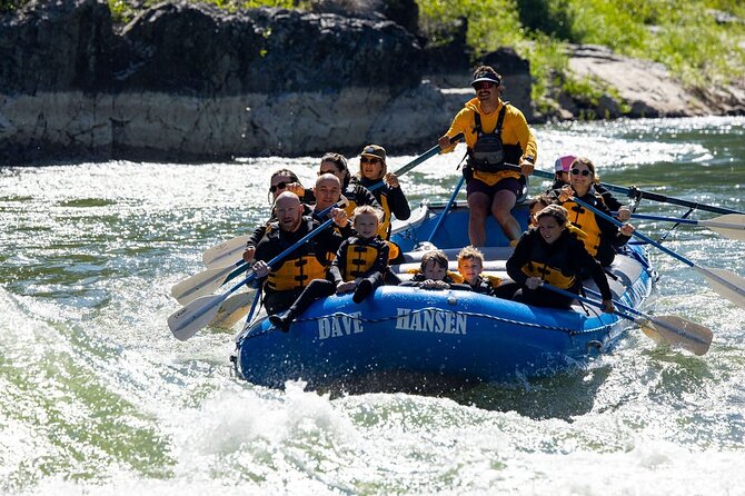 Whitewater Rafting in Jackson Hole : Family Standard Raft - Thrilling Whitewater Rafting in Jackson Hole for Families at $120