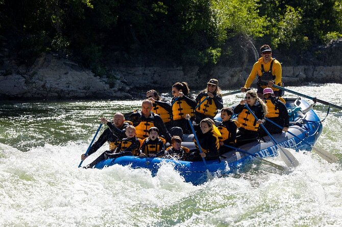 Whitewater Rafting in Jackson Hole : Family Standard Raft - Starting Point and Meeting Details in Jackson