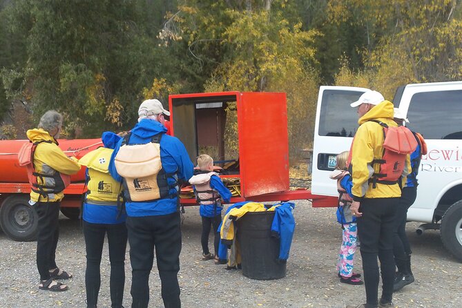 Whitewater Rafting, Jackson Hole - Family Friendly Classic Raft - The End of the Route at Sheep Gulch