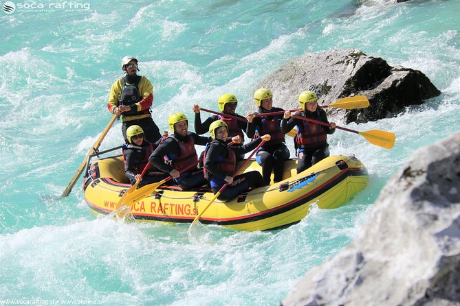 Whitewater Rafting on Soa River  Local Experts Since 1989 - Starting Point at Soca Rafting’s Sports Centre in Bovec