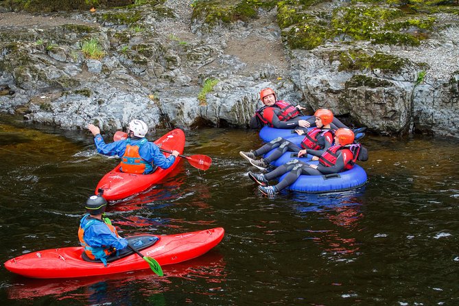 Whitewater River Tubing Llangollen - The Scenery of North Wales Along the River Dee