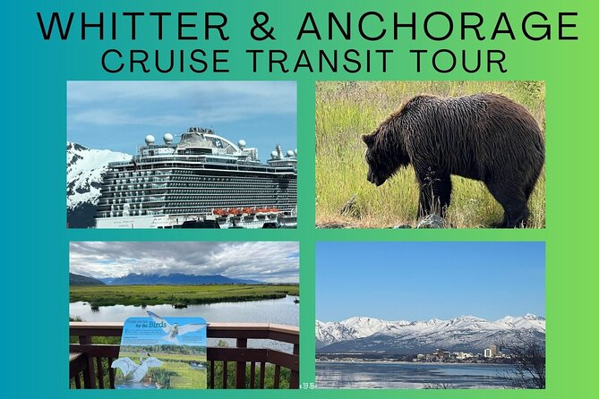 Whittier to Anchorage Land Transfer Tour With AWCC - Key Points