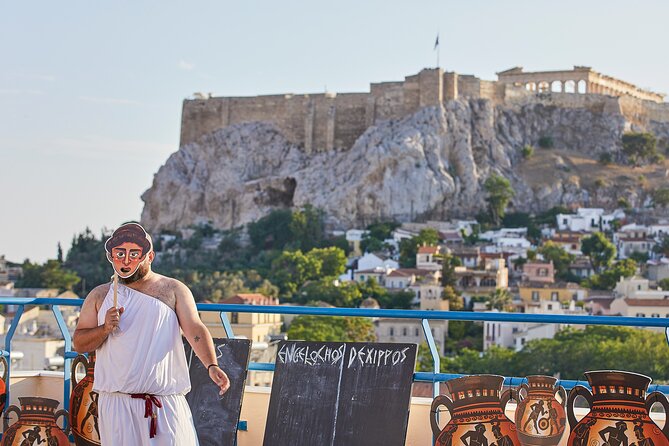 Who Killed Callimachos - The Setting: An Athenian Rooftop with a View of the Acropolis