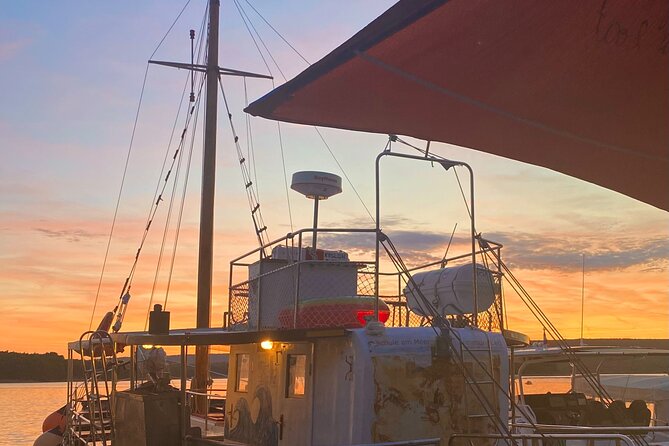 Wild bays of the Island of Krk and swimming with a pirate ship - Discover the Wild Bays and Sunset Magic of Krk Island