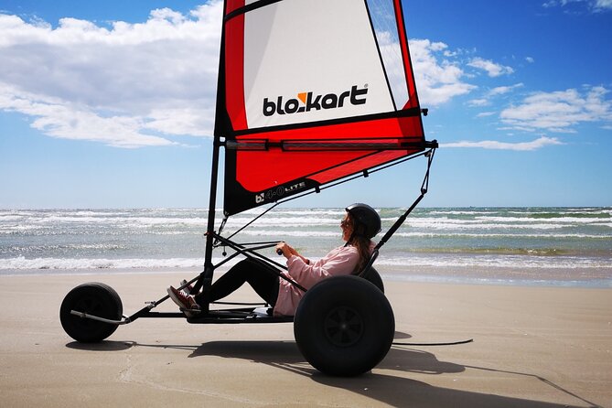 Wild Beach single handed Blokart Safari - Key Points