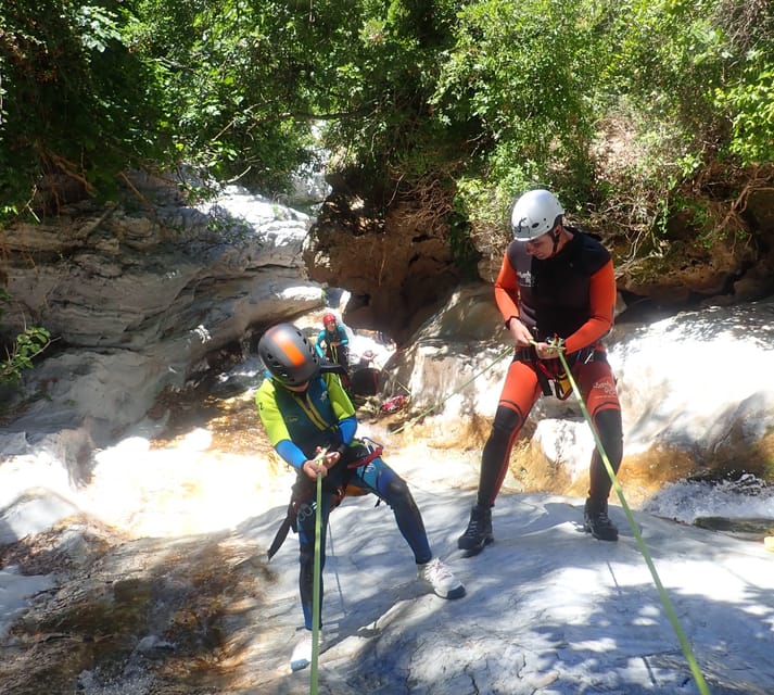 Wild canyoning in Sierra de las Nieves, Málaga - The Heart of the Canyoning Adventure