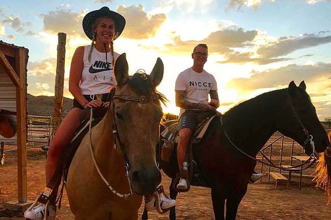 Wild West Sunset Horseback Ride with Dinner from Las Vegas - Scenic desert landscapes and sunset views