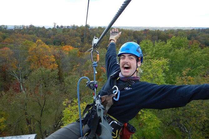 Wild Zipline Tour in Moundsville, West Virginia - Key Points