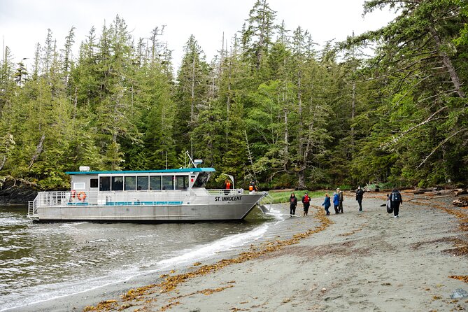 Wildlife Safari and Beach Campfire from Ketchikan - Viewing Saxman Village from the Water