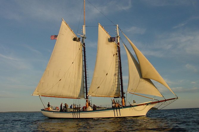 Windjammer Classic Sunset Sail from Camden, Maine - The Appledore II: A Historic Sailing Vessel