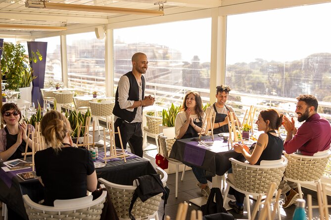 Wine and Canvas Club of Rome - Whats Included in the Experience