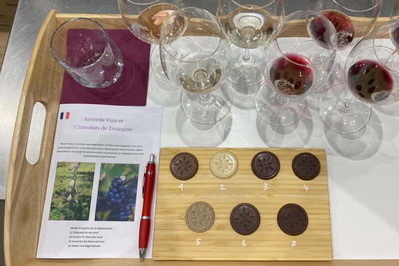 Wine and Chocolate experience - Key Points
