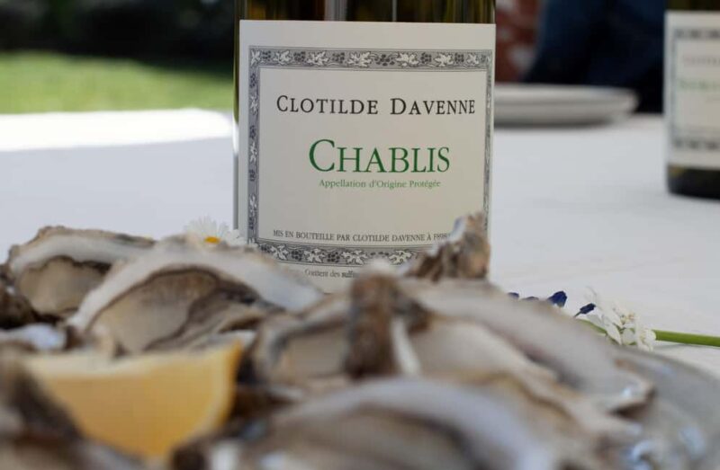 Wine and oyster tasting at Chablis - Starting at Domaine Clotilde Davenne in Chablis