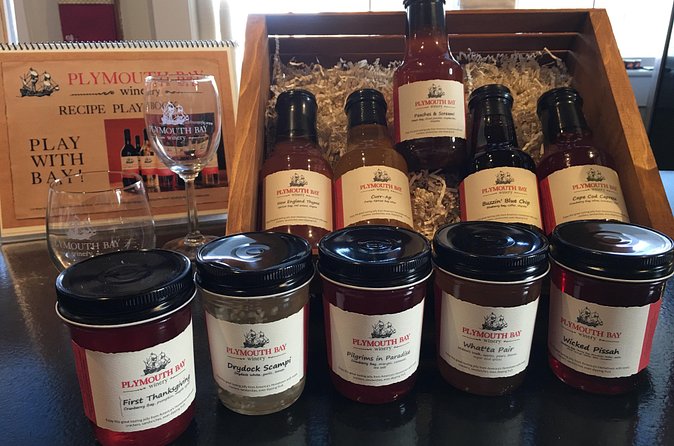 Wine and Wine Jelly-Sauce Tasting on Plymouth Bay - Inside the Tasting Experience at Plymouth Bay Winery