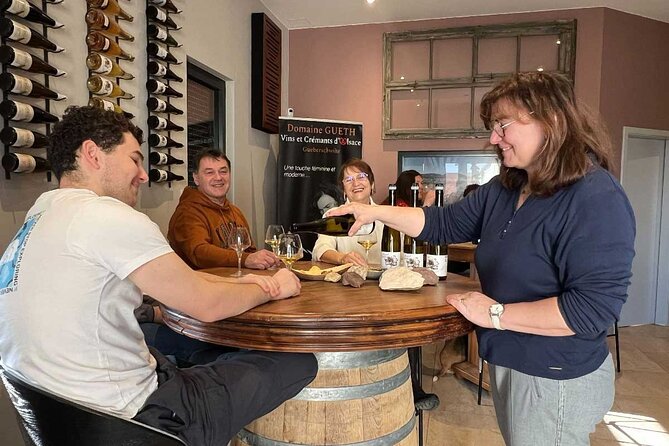 Wine cellar visit & tasting of organic Alsace wines - Key Points