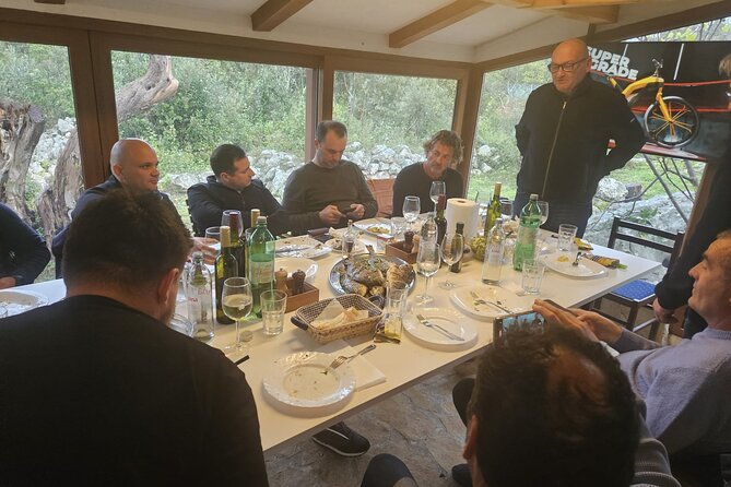 Wine & Oysters & AUTHENTIC boat tour with GOURMET LUNCH in price - Exploring the Walls of Ston: A UNESCO World Heritage Site