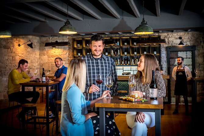 Wine Tasting at Black Island Winery - Black Island Winery’s Modern Tasting Facility in Smokvica