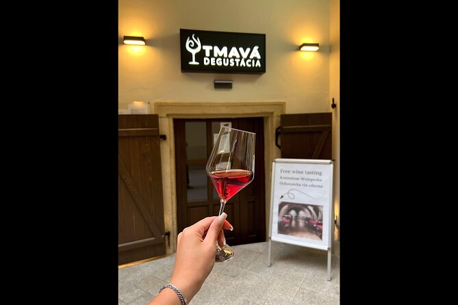 Wine Tasting IN THE DARK! - Starting Point in Bratislava’s Old Town