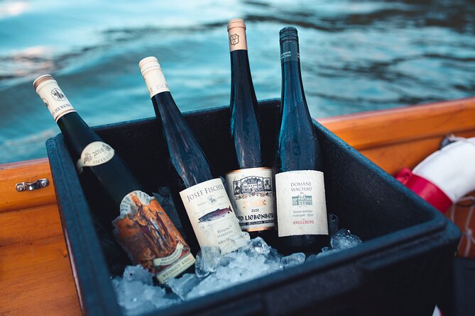 Wine tasting on traditional wooden boats in Wachau Valley - Wine Tasting on the Water