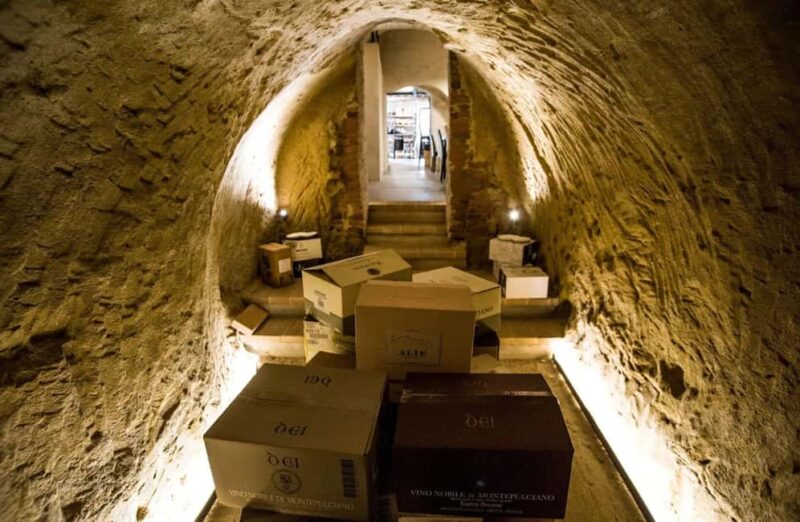Wine Tasting with Food in a Stone Cellar in Montepulciano - The Selection of Local Wines: Red, Nobile, and Reserve