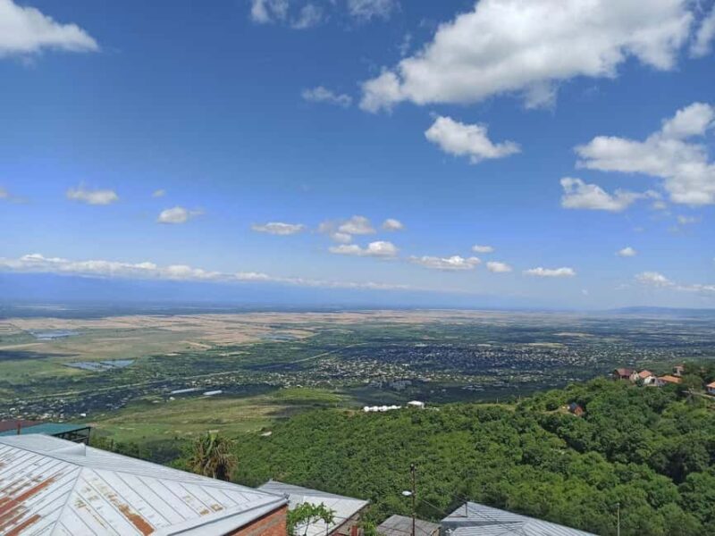 Wine tour to Kakheti: Sighnaghi, Bodbe, wine tasting - Scenic Drive Through Gombori Pass with Mountain Vistas