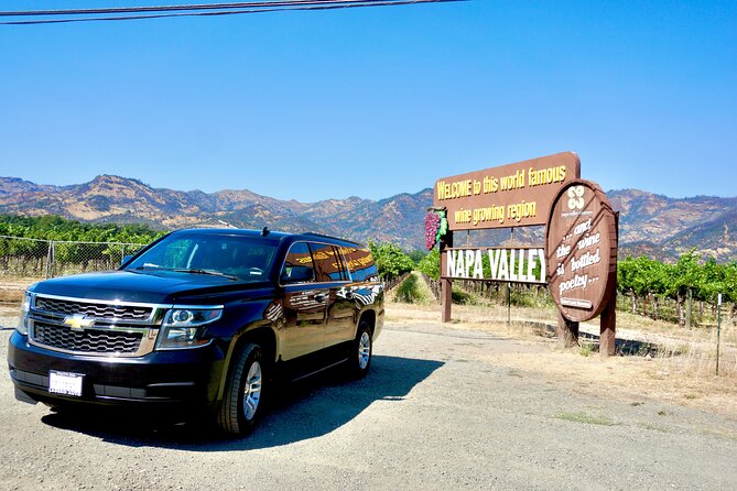 Wine Tour Transportation Services in Napa Valley - Discover the Personalized Wine Experience in Napa & Sonoma