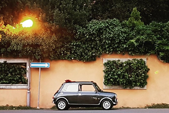 Winery Tour in Mini Cooper Classic Cabrio wine testing and lunch - The Unique Experience of the Vintage Mini Cooper Cabrio