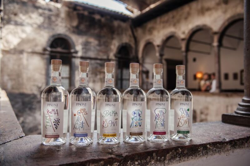 Winery tour with tasting of TrentoDoc and Grappa - The Guided Tour and Tasting Experience