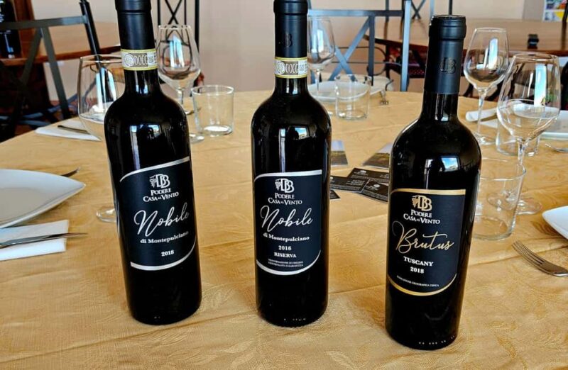 Winery Tour with Wine & Food Tasting in Montepulciano - Practical Details and Accessibility