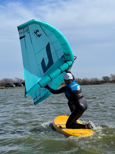 WING FOIL EXPERIENCE BARCELONA - Starting Point at the Olympic Port of Barcelona