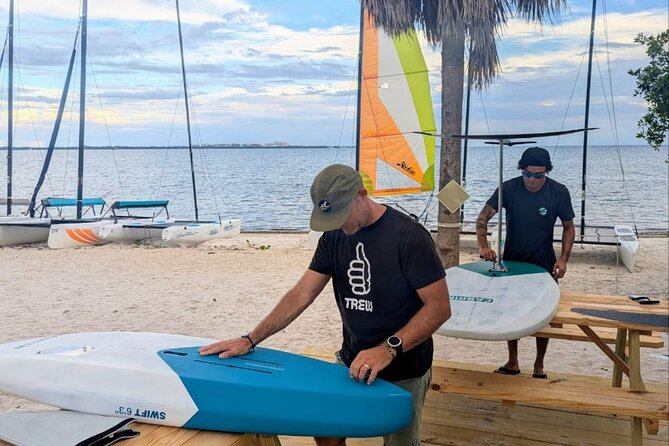Wing Foiling Adventure in Biscayne Bay Miami - Meet at Hobie Beach for the Miami Wing Foiling Experience