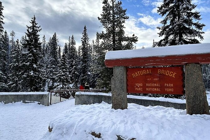 Winter 3 Days- Banff, Yoho, Canyons & Gondola - The Natural Bridge and the Jewel of the Rockies: Lake Louise