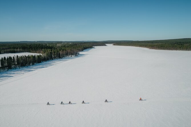 Winter eFatbike Tour in Snowy Forest in Rovaniemi Apukka Resort - Riding the Arctic Trails on Electric Fat Bikes