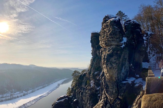 Winter Fairytale The BEST of Bohemian & Saxon Switzerland Hiking Tour - Unique Stops: Bastei Bridge and Pravcicka Gate