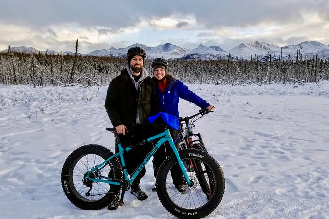 Winter Fat Biking Anchorage Tour - The Starting Point at Chuck Albrecht Softball Complex
